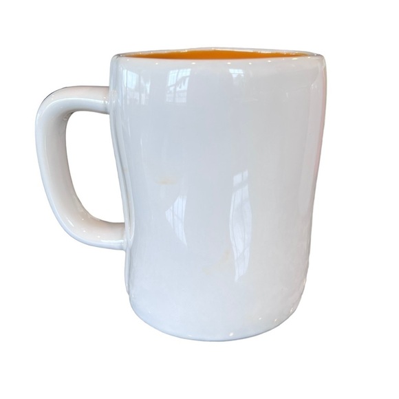 Rae Dunn Pumpkin Latte Large Letter Coffee Mug Farmhouse Thanksgiving Decor NWOT - Picture 3 of 8